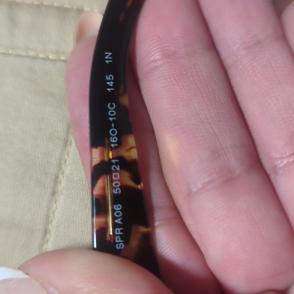 Prada Turquoise Yellow Lens Glasses Unisex - Picture 10 of 11